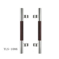 304 stainless steel door pull handle - black oak bar - Direct sell